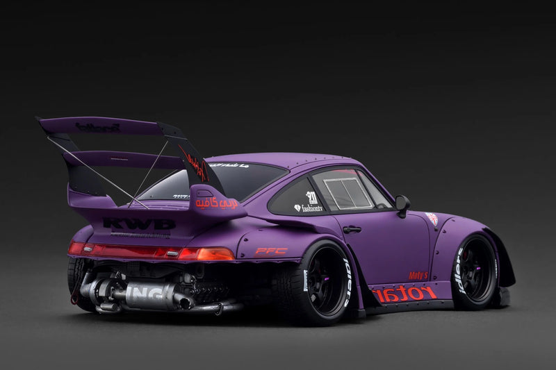 Chargez l'image dans la visionneuse de la galerie, Porsche RWB 993 VIOLET IGNITION MODEL 1:18
