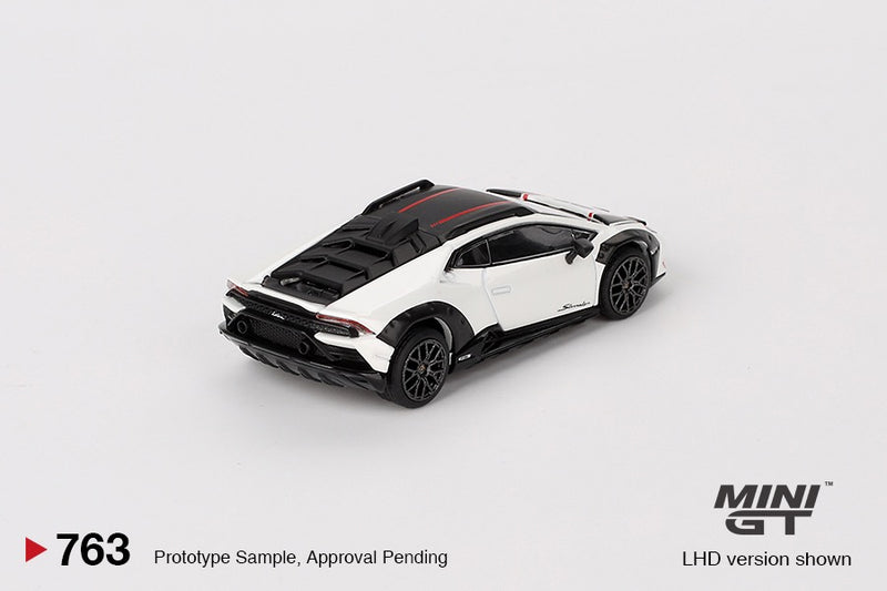 Load image into Gallery viewer, Lamborghini HURACÁN STERRATO BIANCO ASOPO 2023 (LHD) MINI GT 1:64
