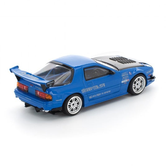 MAZDA RX7 FC3S RE-AMEMIYA RE-AMEMIYA BLEU POP RACE 1:64
