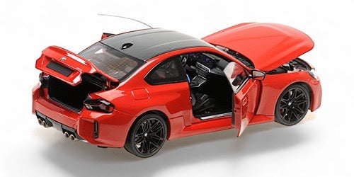 Bmw M2 (G87) 2023 ROUGE MÉTALLIQUE MINICHAMPS 1:18