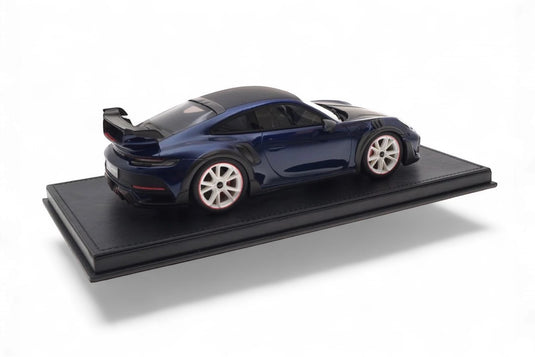 Porsche 911 (992) TECHART GTstreet R Blauw/Wit/Rood - Limited Edition 3 van 20 stuks - TECHART 1:18