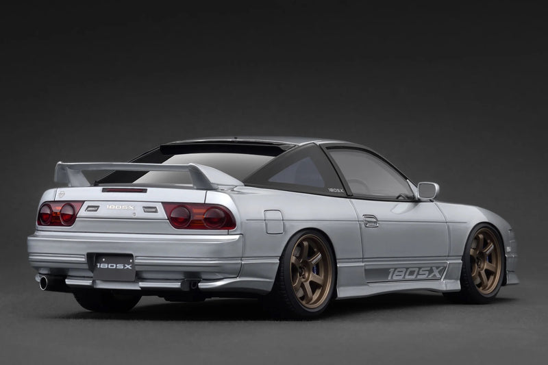 Load image into Gallery viewer, Nissan 180 SX TYPE X (RPS13) Silver IGNITION MODEL 1:18
