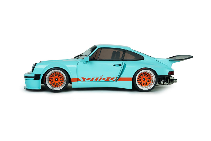 Load image into Gallery viewer, PORSCHE KS-R BY KHYZYL SALEEM METALLIC BLUE RACER 2026 SOLIDO 1:18
