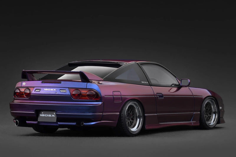 Load image into Gallery viewer, Nissan 180 SX TYPE X (RPS13) Purple IGNITION MODEL 1:18
