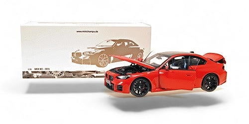 Bmw M2 (G87) 2023 ROUGE MÉTALLIQUE MINICHAMPS 1:18