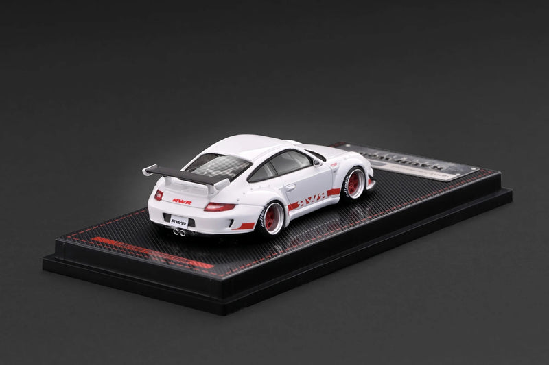 Load image into Gallery viewer, PORSCHE RWB 997 GT3 WHITE IGNITION MODEL 1:64
