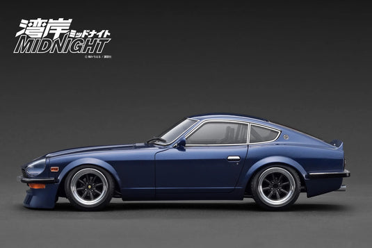 Nissan Fairlady Z (S30) *MIDNIGHT Devil's Z* Bleu IGNITION MODEL 1:18