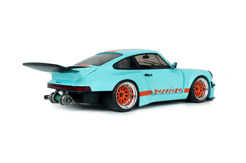 Load image into Gallery viewer, PORSCHE KS-R BY KHYZYL SALEEM METALLIC BLUE RACER 2026 SOLIDO 1:18
