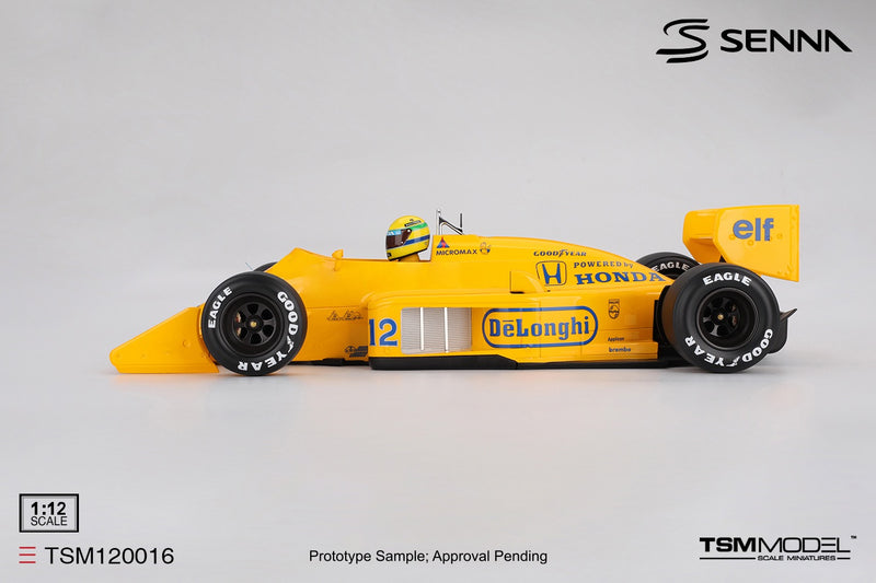 Load image into Gallery viewer, Lotus 99T #12 AYRTON SENNA MONACO GRAND PRIX WINNER 1987 TSM Model 1:12
