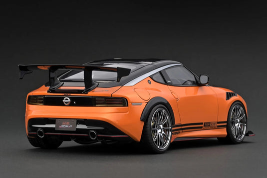 NISSAN TOP SECRET FAIRLADY Z (RZ34) ORANJE IGNITION MODEL 1:18