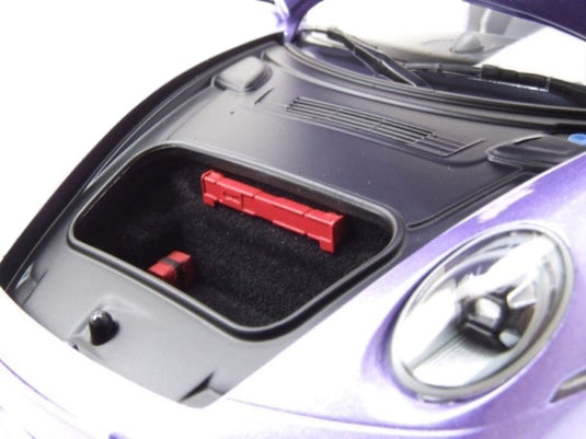 Porsche 911 (992) Turbo S coupé Sport Design 2021 Violet MINICHAMPS 1:18