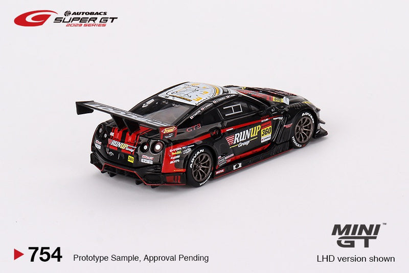 Load image into Gallery viewer, Nissan GTR (35) NISMO GT3 #360 RUNUP RIVAUX TOMEI SPORTS SUPER GT SERIES 2023 (LHD) MINI GT 1:64
