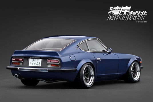 Nissan Fairlady Z (S30) *MIDNIGHT Devil's Z* Bleu IGNITION MODEL 1:18