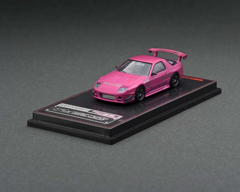 Chargez l'image dans la visionneuse de la galerie, Mazda RX-7 (FC3S) ROUGE Amemiya VIOLET IGNITION MODEL 1:64
