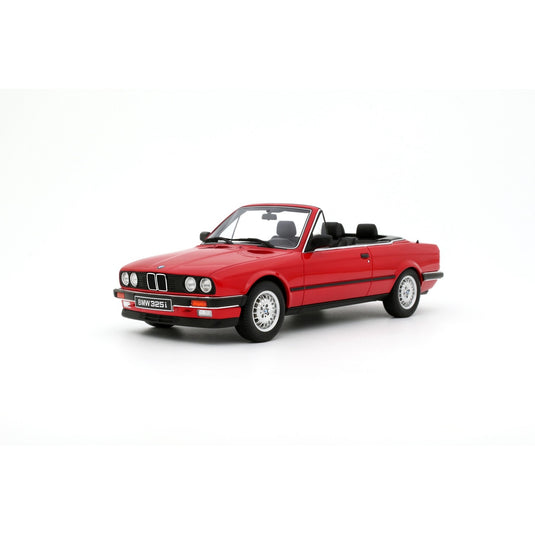 Bmw 325I CONVERTIBLE BRIGHT RED 1986 OTTOmobile 1:18