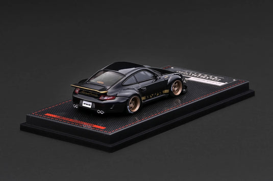 PORSCHE RWB 997 GT3 BLACK IGNITION MODEL 1:64