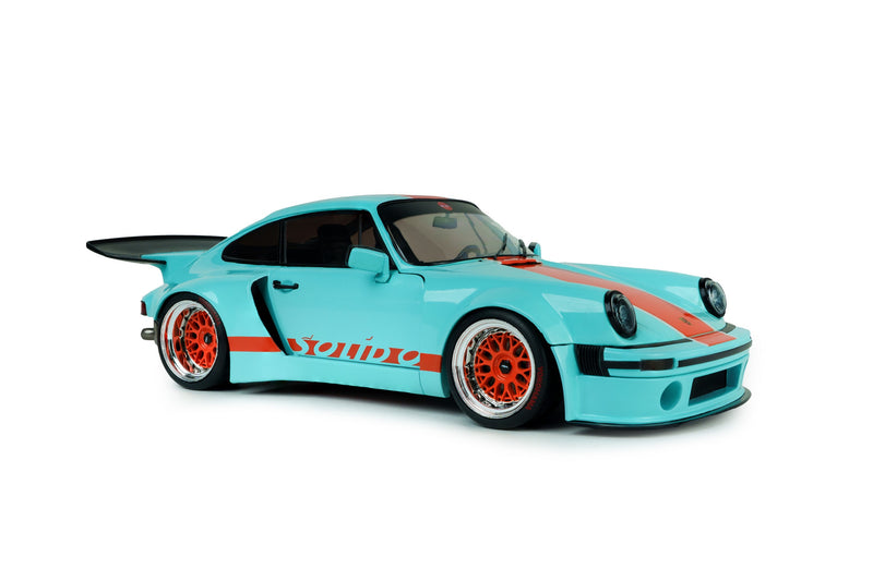 Load image into Gallery viewer, PORSCHE KS-R BY KHYZYL SALEEM METALLIC BLUE RACER 2026 SOLIDO 1:18

