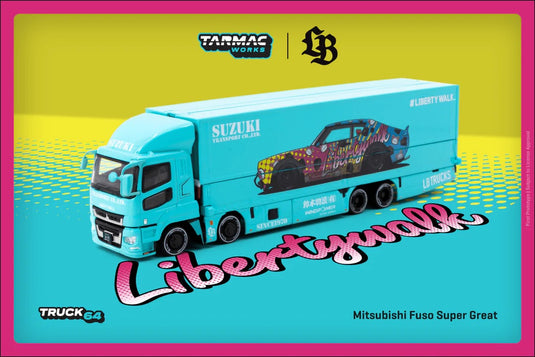 Mitsubishi FUSO SUPER GREAT LB-TRUCKS TARMAC WORKS 1:64