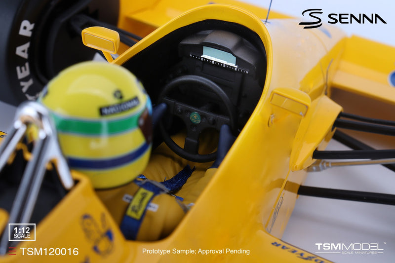 Load image into Gallery viewer, Lotus 99T #12 AYRTON SENNA MONACO GRAND PRIX WINNER 1987 TSM Model 1:12
