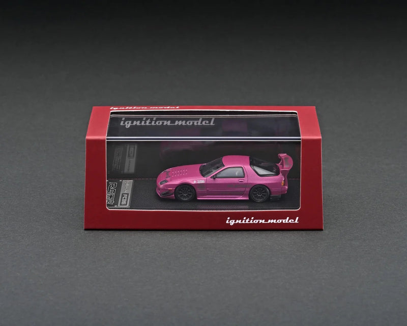 Chargez l'image dans la visionneuse de la galerie, Mazda RX-7 (FC3S) ROUGE Amemiya VIOLET IGNITION MODEL 1:64
