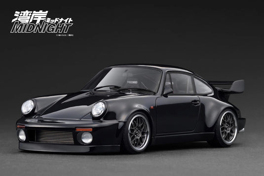 Porsche Blackbird (964) *MIDNIGHT* Black IGNITION MODEL 1:18