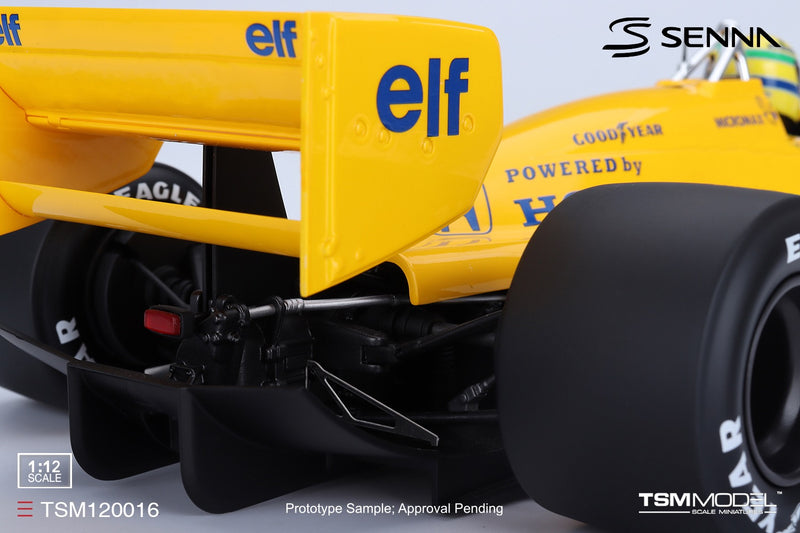 Load image into Gallery viewer, Lotus 99T #12 AYRTON SENNA MONACO GRAND PRIX WINNER 1987 TSM Model 1:12
