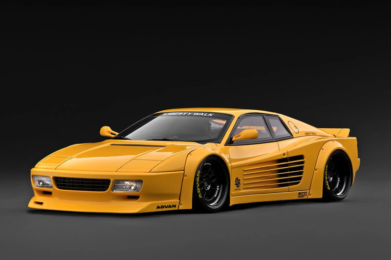 Load image into Gallery viewer, Ferrari LB-WORKS 512 YELLOW IGNITION MODEL 1:18
