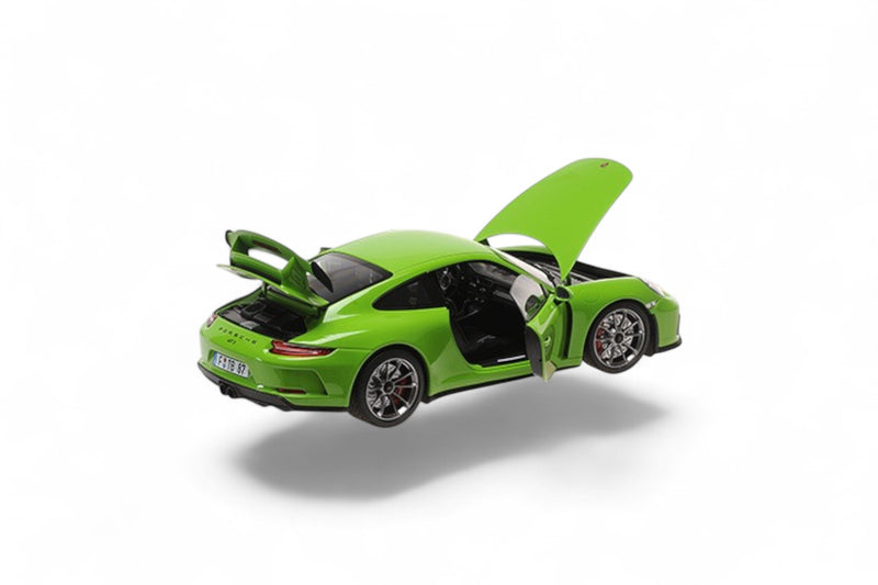 Load image into Gallery viewer, Porsche 911 (991) GT3 2018 Shmee 150 Green MINICHAMPS 1:18
