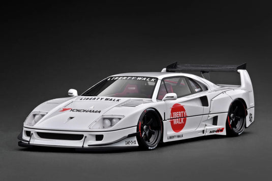 Ferrari LB-WORKS 40 Blanc IGNITION MODEL 1:18