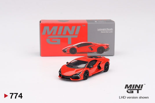 Lamborghini REVUELTO ARANCIO DAC LUCIDO 2024 MINI GT 1:64