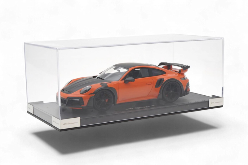 Laad de afbeelding in de Gallery-viewer, Porsche 911 (992) TECHART GTstreet R Oranje - Limited Edition 9 van 20 stuks - TECHART 1:18
