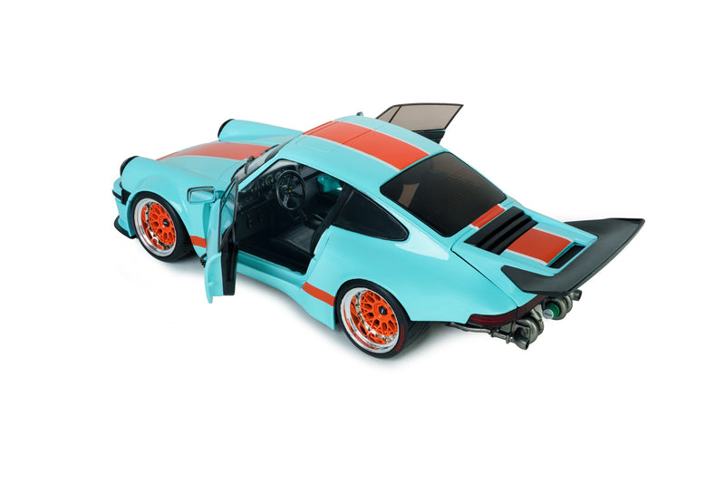 Load image into Gallery viewer, PORSCHE KS-R BY KHYZYL SALEEM METALLIC BLUE RACER 2026 SOLIDO 1:18
