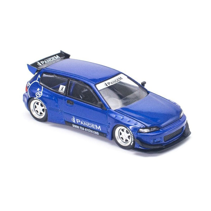 Load image into Gallery viewer, Honda CIVIC PANDEM EG6 v1.5 BLUE POP RACE 1:64
