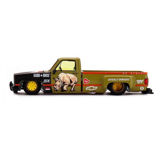 Load image into Gallery viewer, CHEVROLET SILVERADO SUMATRAN RHINO 1980 MINI GT 1:64
