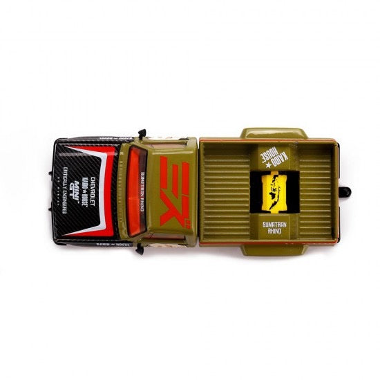 Load image into Gallery viewer, CHEVROLET SILVERADO SUMATRAN RHINO 1980 MINI GT 1:64
