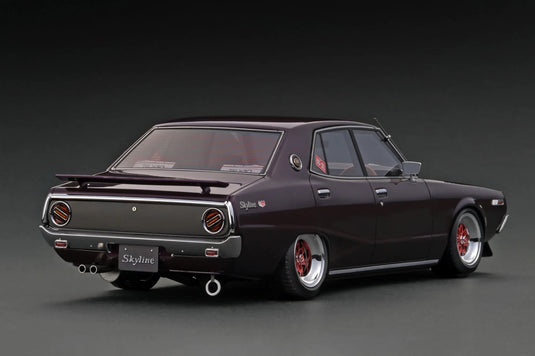 NISSAN SKYLINE 2000 GT-X (GC110) VIOLET IGNITION MODEL 1:18