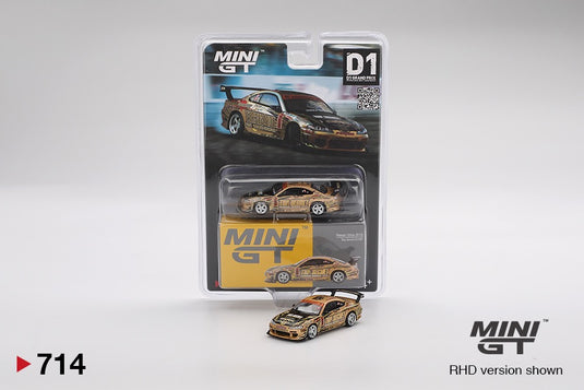 Nissan SILVIA S15 TOP SECRET D1GP 1999 (LHD) MINI GT 1:64