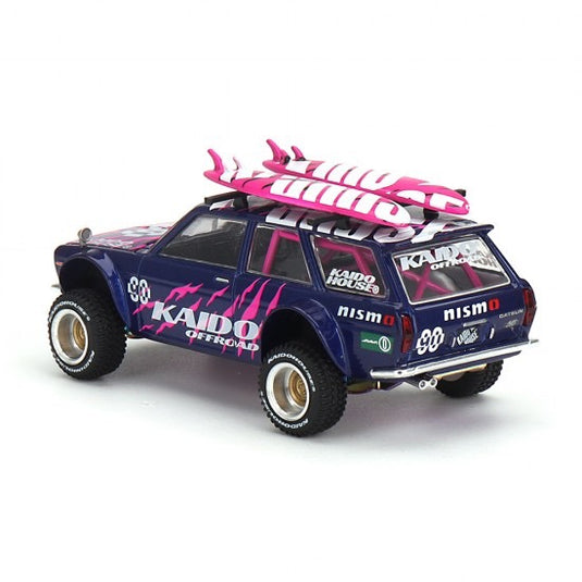 DATSUN 510 WAGON 4X4 KAIDO OFFROAD V2 1969 MINI GT 1:64