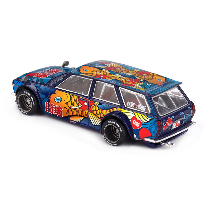 Load image into Gallery viewer, Datsun 510 WAGON KOI V1 1969 MINI GT 1:64
