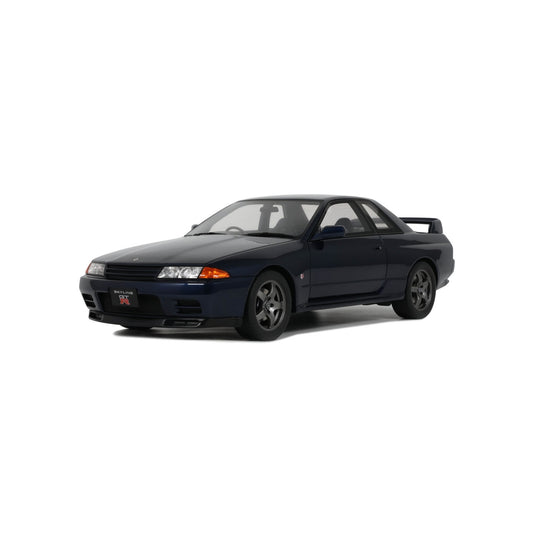Nissan SKYLINE GT-R (BNR32) BLEU FONCÉ NACRÉ TH1 1993 OTTOmobile 1:18
