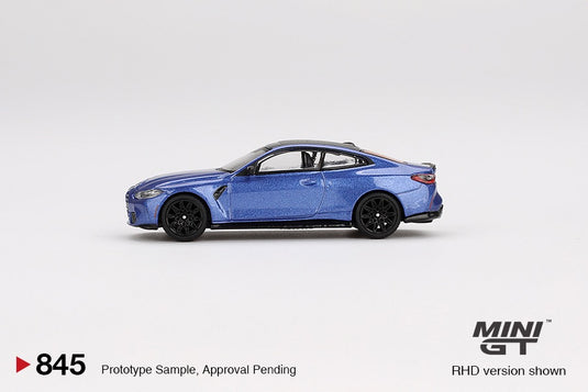 Bmw M4 (G82) COMPETITION PORTIMAO BLEU 2024 (LHD) MINI GT 1:64