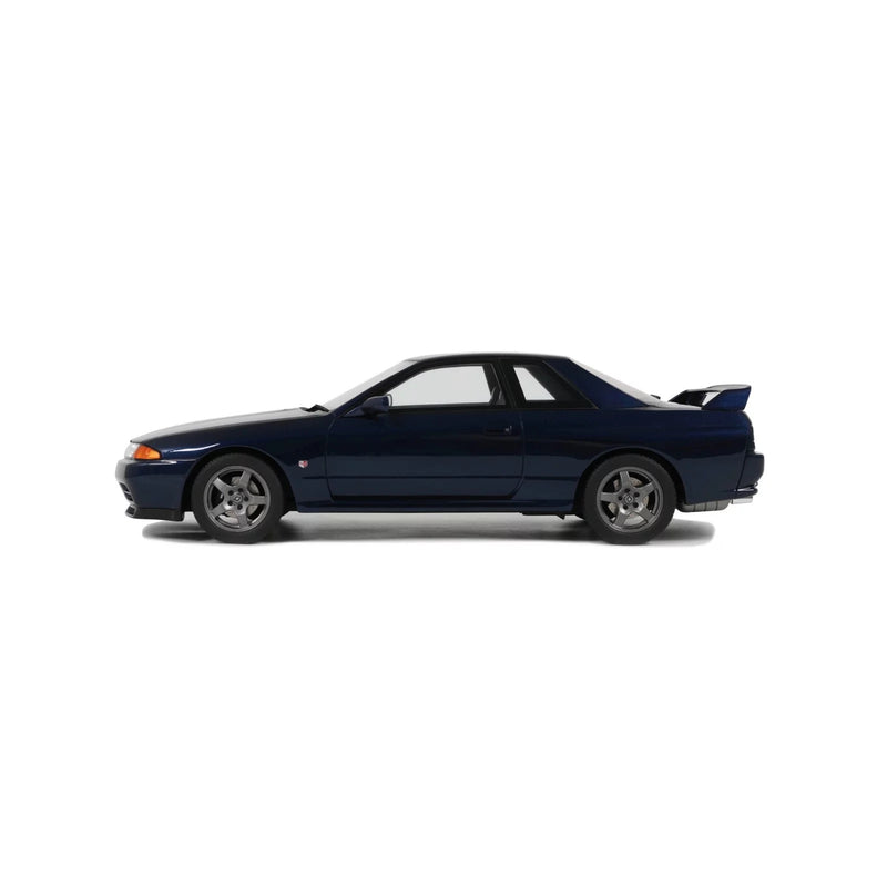 Chargez l&#39;image dans la visionneuse de la galerie, Nissan SKYLINE GT-R (BNR32) BLEU FONCÉ NACRÉ TH1 1993 OTTOmobile 1:18
