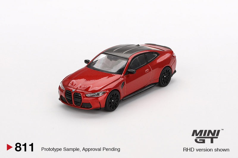 Chargez l&#39;image dans la visionneuse de la galerie, Bmw M4 (G82) COMPETITION SAKHIR ORANGE 2024 (LHD) MINI GT 1:64
