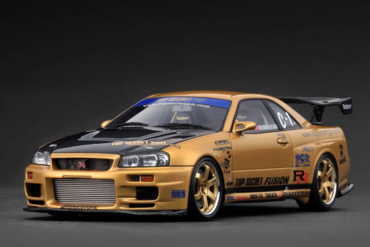 Nissan TOP SECRET 34GT-R (BNR34) Or IGNITION MODEL 1:18
