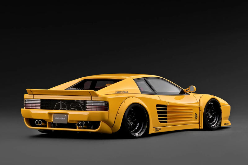 Load image into Gallery viewer, Ferrari LB-WORKS 512 YELLOW IGNITION MODEL 1:18
