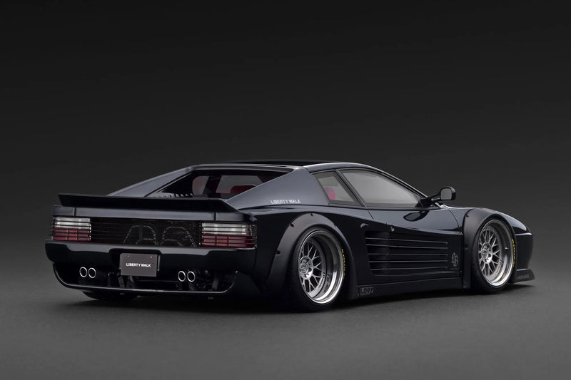 Load image into Gallery viewer, Ferrari LB-WORKS 512 BLACK IGNITION MODEL 1:18

