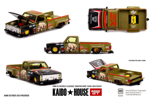 Chevrolet SILVERADO SUMATRAN RHINO 1980 MINI GT 1:64