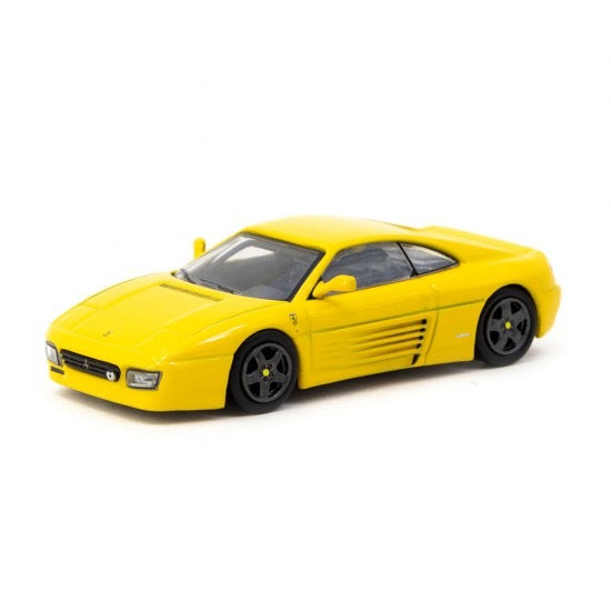 Chargez l'image dans la visionneuse de la galerie, Ferrari 348 CHALLENGE JAUNE TARMAC WORKS 1:64
