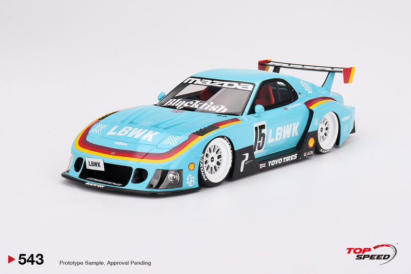Load image into Gallery viewer, Mazda RX-7 LB-SUPER SILHOUETTE LIBERTY WALK EUROPE 2024 TOP SPEED 1:18
