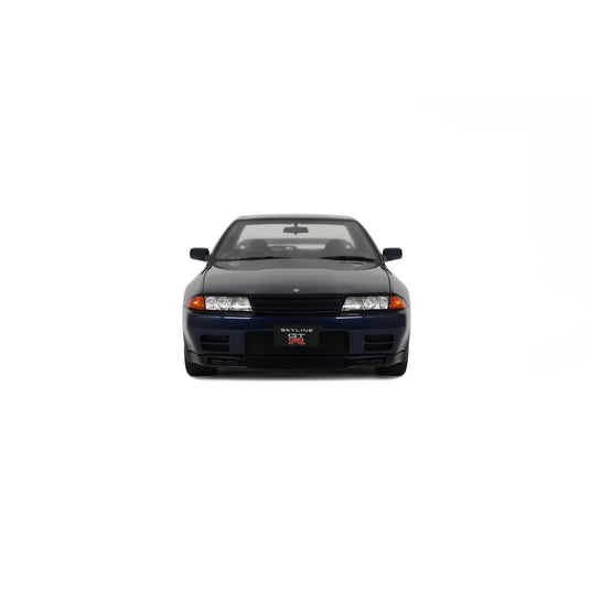 Nissan SKYLINE GT-R (BNR32) BLEU FONCÉ NACRÉ TH1 1993 OTTOmobile 1:18